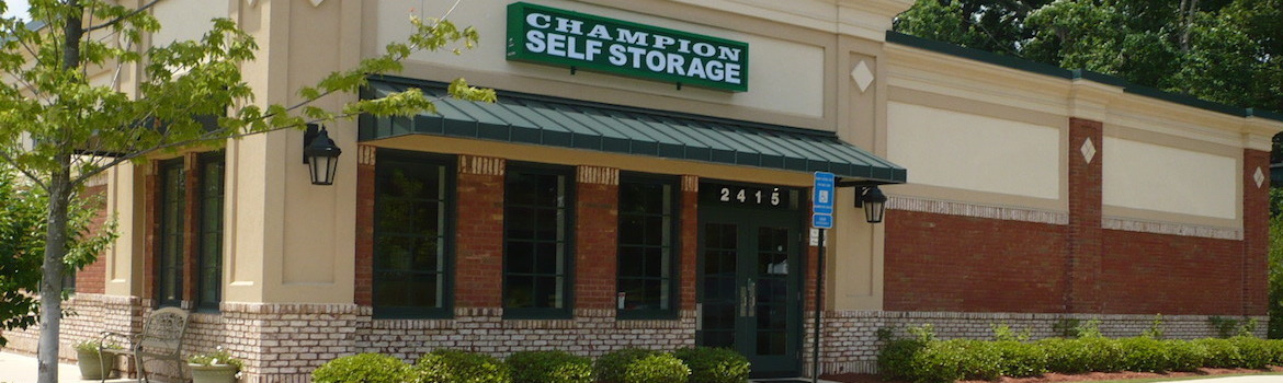 Champion Self Storage in Grayson, GA.